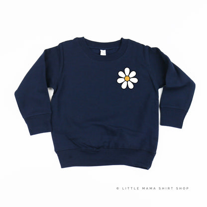 Pocket Daisy on Front w/ Have a Great Daysy on Back - Child Sweater