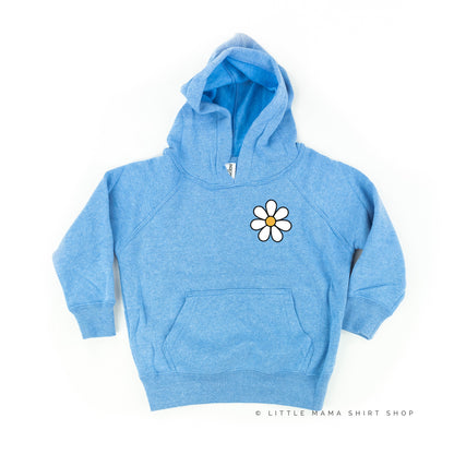 Pocket Daisy on Front w/ Have a Great Daysy on Back - Child Hoodie