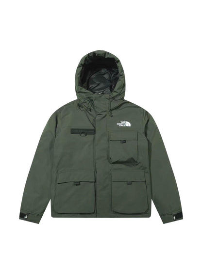 Workwear hooded goose down waterproof down jacket