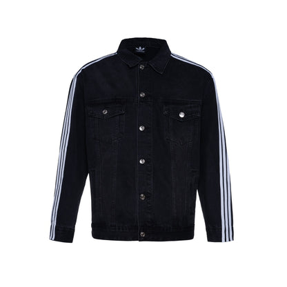 Three stripe denim jacket